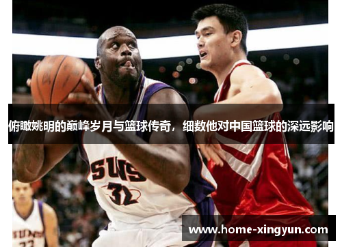 俯瞰姚明的巅峰岁月与篮球传奇，细数他对中国篮球的深远影响